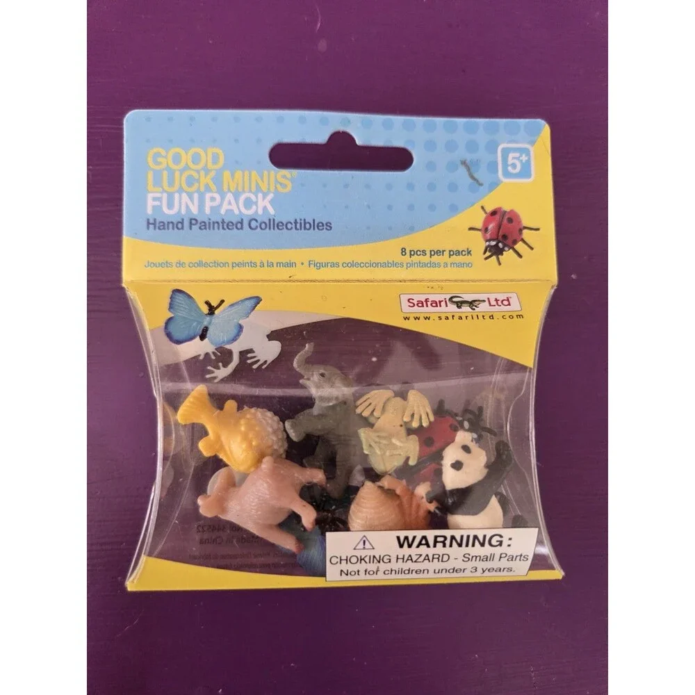 OCEAN DINO GLOW FUN PACK Good Luck Minis‎ Safari Ltd Action Figure 7 pkgs